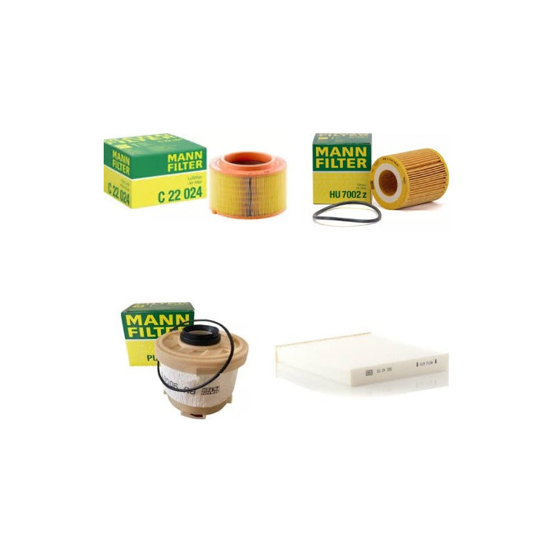 Kit Filtros Ford Ranger 2.2 / 3.2 - Mann Filter
