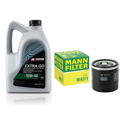 Filtro Y Aceite Puma 10w40 4 Lts - Nissan