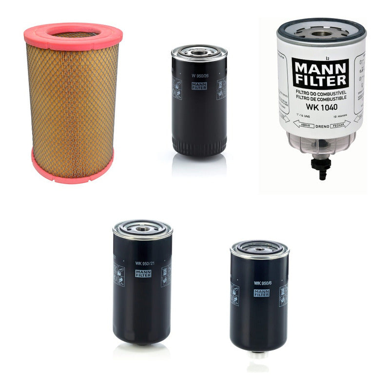 Kit De Filtros Para Iveco 170 E28 - Mann Filter