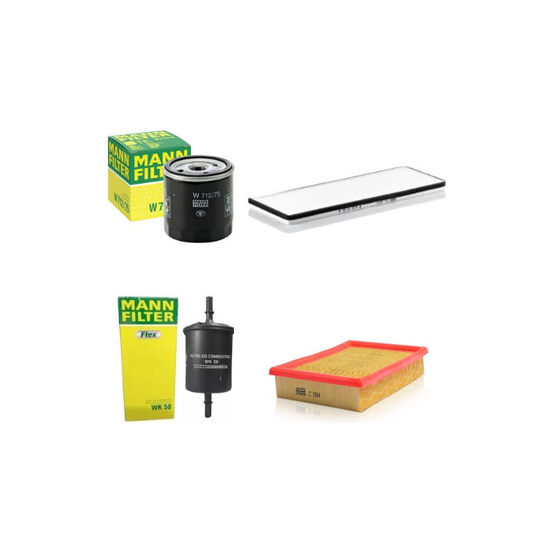 Kit Filtros Chevrolet Prisma 1.4 (ls.lt) - Mann Filter