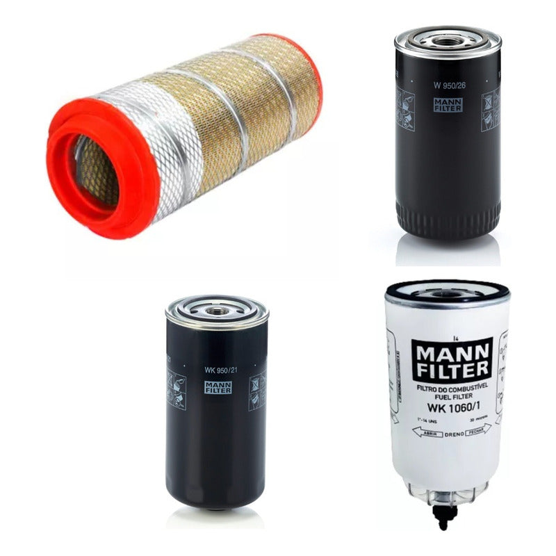 Kit De Filtros Mann Filter Para Iveco Vertis 130 V18