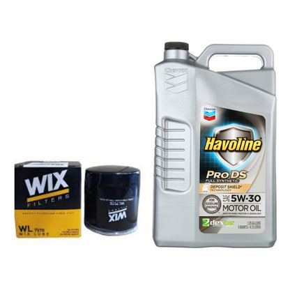 Filtro Y Aceite Texaco 5w30 X4lts - Toyota Hilux