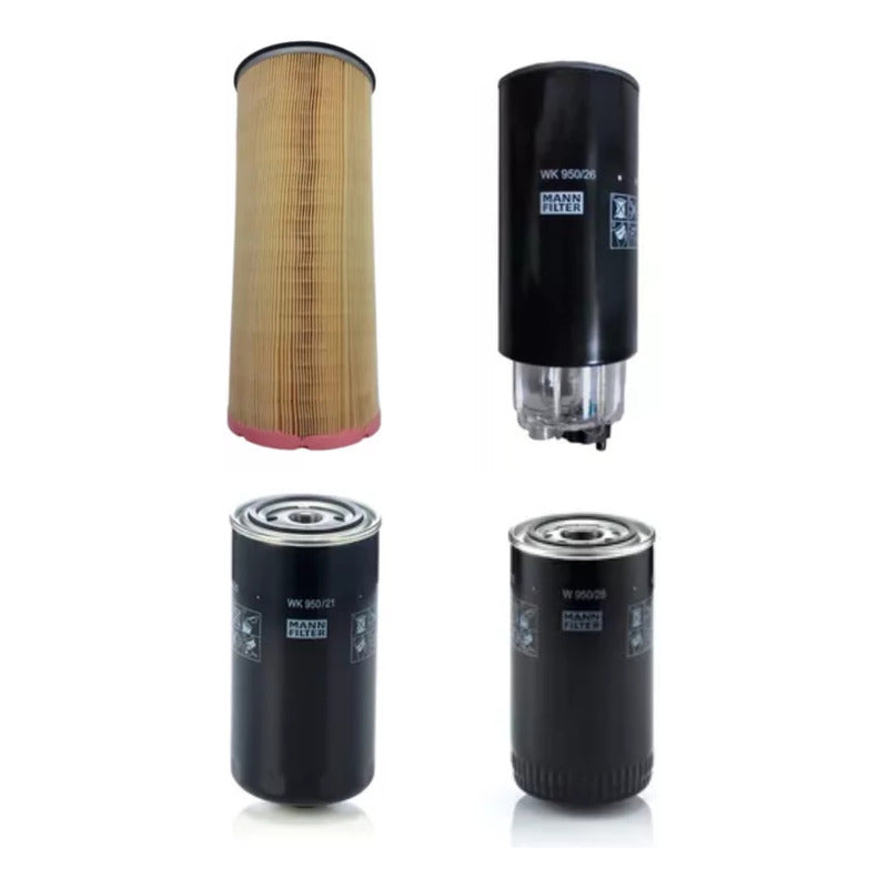 Kit Filtros Ford Cargo 916 - Mann Filter