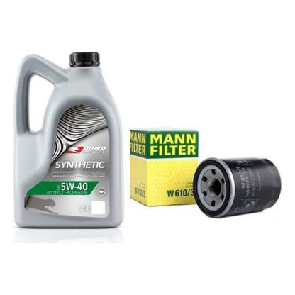 Filtro Y Aceite Fiat Palio - Puma 5w40 4lts