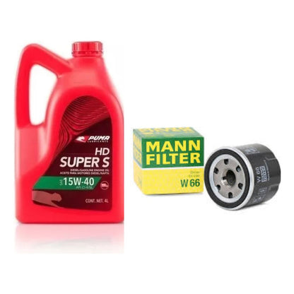Filtro Y Aceite Para Renault Clio 1.2 - Puma 15w40 4lts