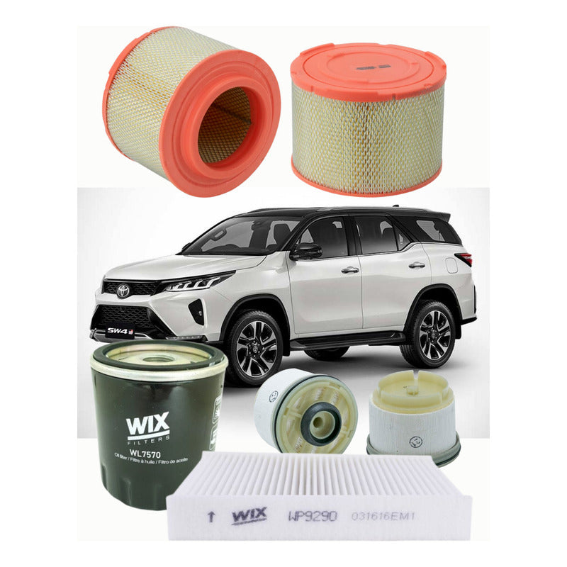 Kit De Filtros Toyota Hilux / Sw4 - Wix Filters