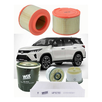 Kit De Filtros Toyota Hilux / Sw4 - Wix Filters