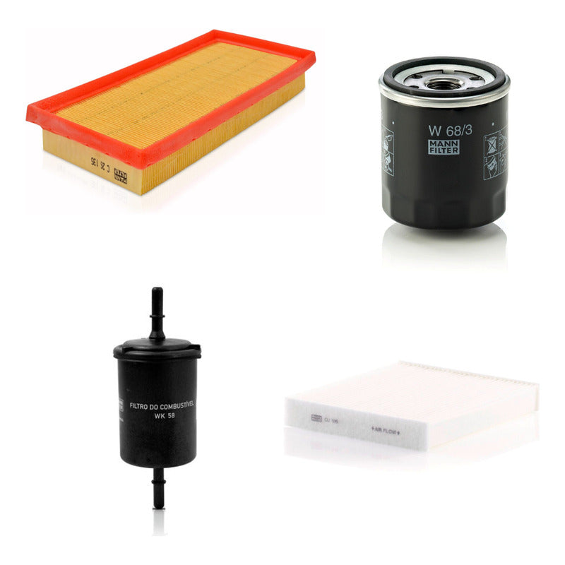 Kit Filtros Toyota Yaris 1.5 - Mann Filter