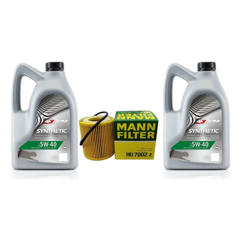 Filtro Y Aceite Ford Ranger 2.2 / 3.2 - Puma 5w40 4lts (x2)