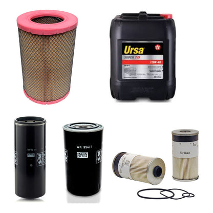 Filtros Volkswagen 19.420 + Aceite Texaco X20l - Mann