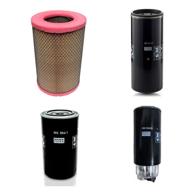 Kit Filtros Ford Cargo 1832 Electronico - Mann Filter