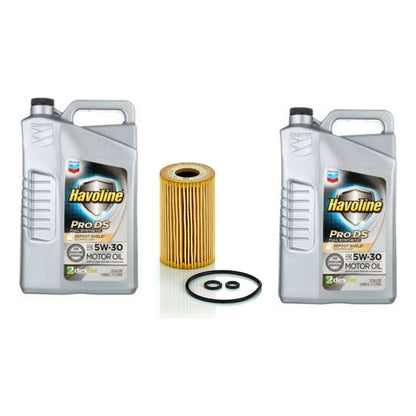 Filtro Y Aceite Texaco 5w30 X4lts (x2) - Vw Amarok 2.0