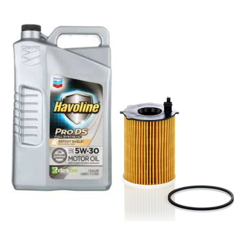 Filtro Y Aceite Texaco 5w30 X4lts - Partner / Berlingo Hdi