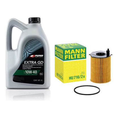 Filtro Y Aceite Puma 10w40 4lts - Peugeot / Citroen