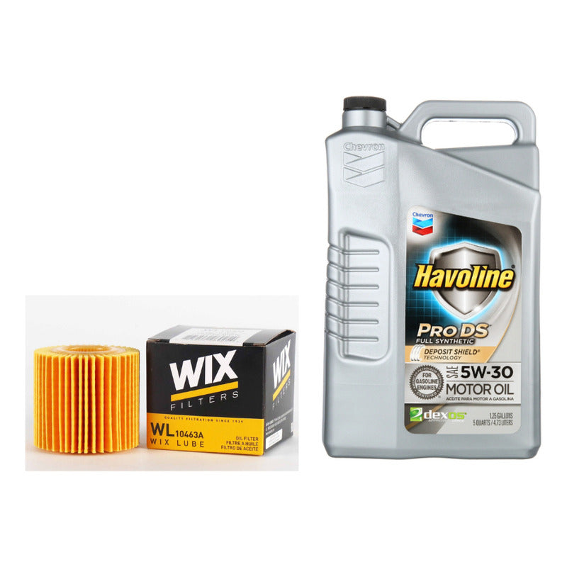Filtro Y Aceite Texaco 5w30 X4lts - Toyota Corolla
