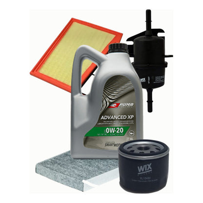 Kit Filtros Fiat Cronos 1.3 + Puma X4lts 0w20 - Wix Filters