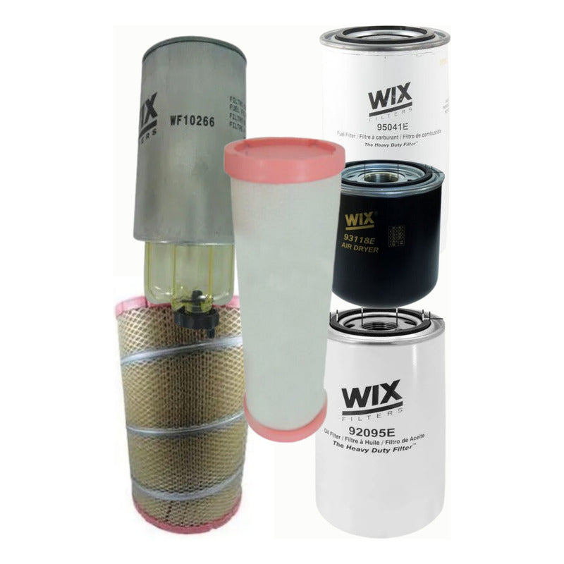 Kit De 6 Filtros Ford Cargo 1723 - Wix Filters