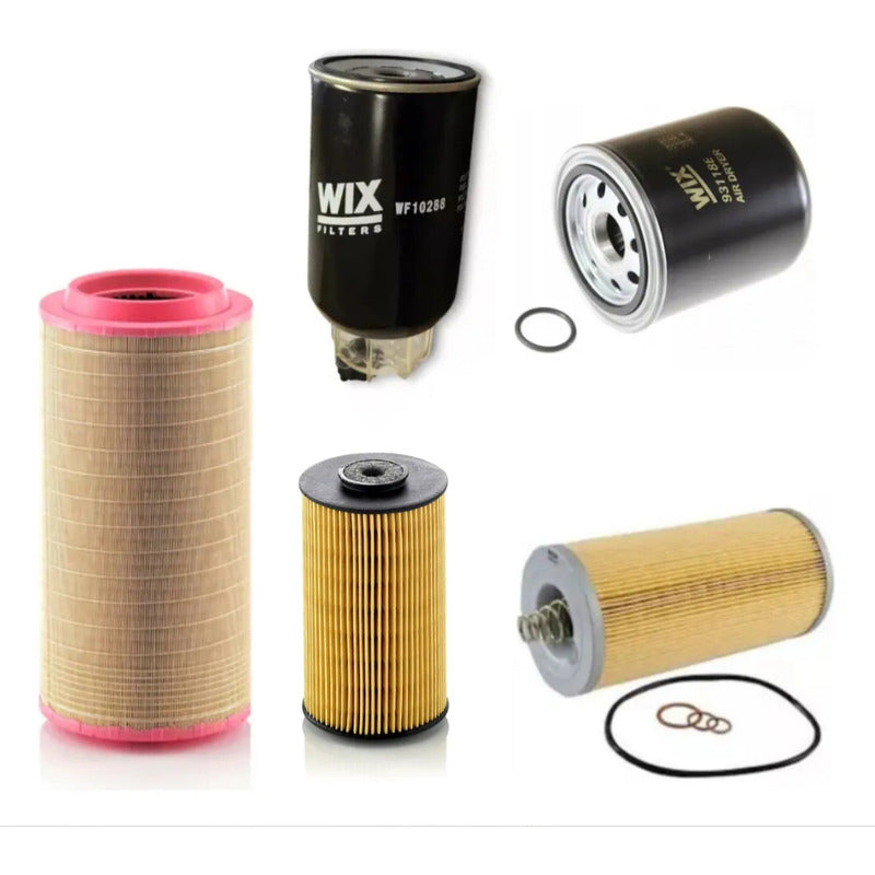 Kit Filtros Mercedes 1634 A Bomba - Wix Filters