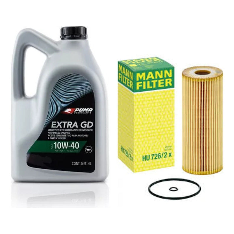 Filtro Y Aceite Puma 10w40 4 Lts - Vw Bora 1.9