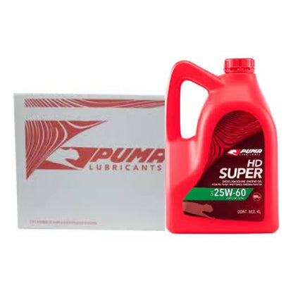 Aceite Puma Hd Super 25w60 4x4lts
