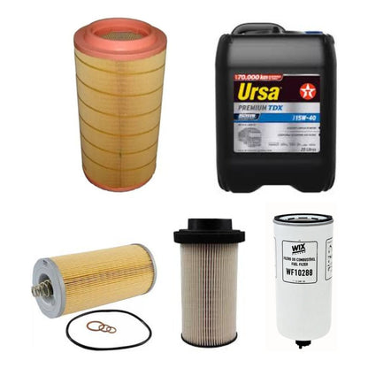 Filtros Mercede 1634 Elec + Aceite Texaco Premium X20l - Wix