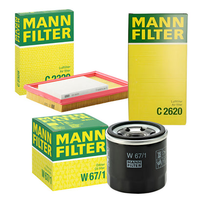 Kit Filtros Renault Koleos 2.5 2008 En Adelant - Mann Filter