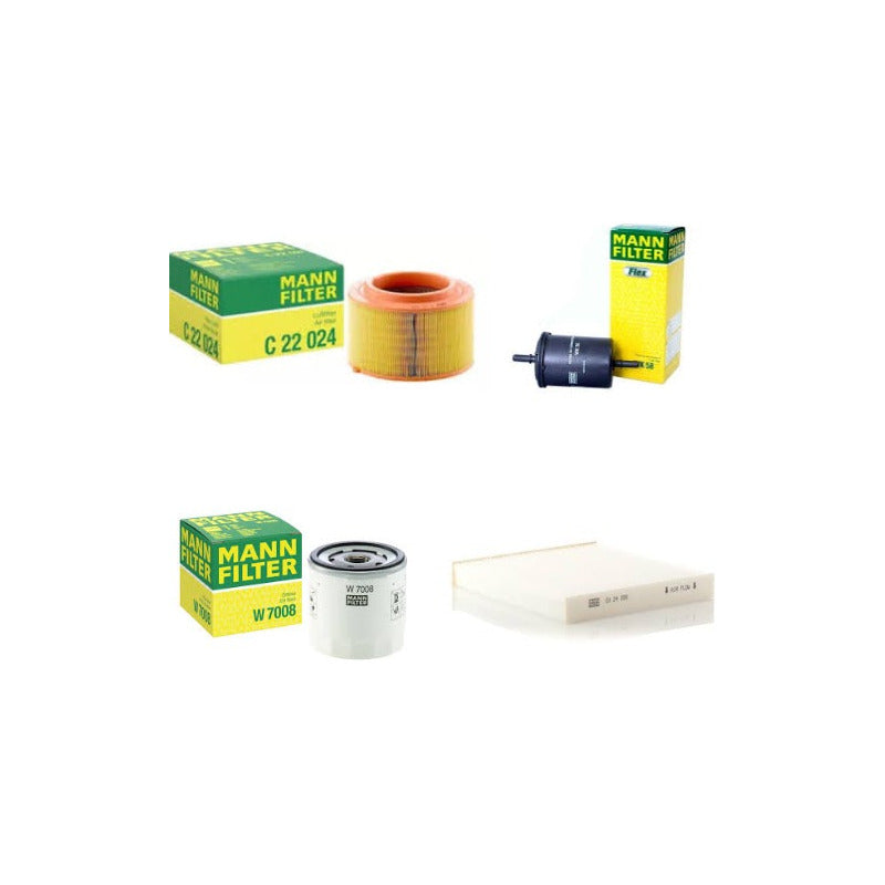 Kit Filtros Ford Ranger 2.5 - Mann Filter