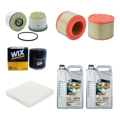 Kit Filtros Hilux 3.0 Tdi + Aceite Texaco 5w30 X4lts - Wix