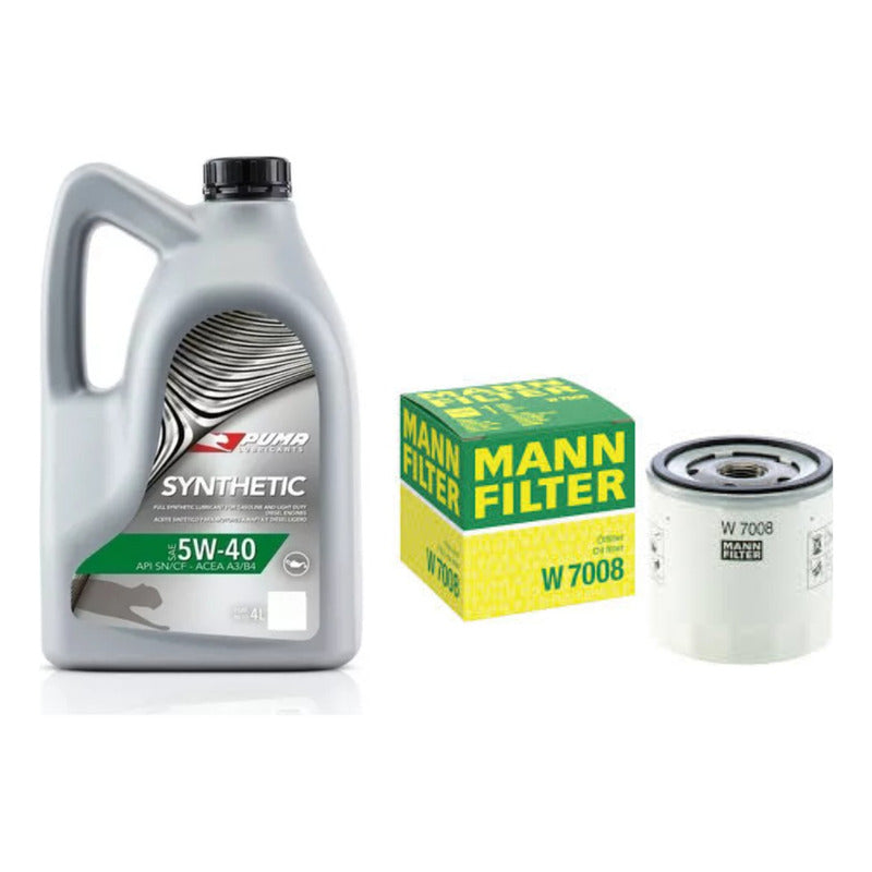 Filtro Y Aceite Ford Fiesta Kinetic - Puma 5w40 4lts