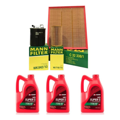 Kit Filtros Sprinter 311 313 413 Mann Filter + Puma