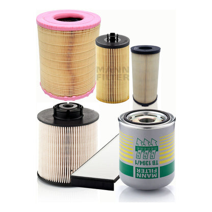 Kit De Filtros Completo Atego 1721 - Mann Filter