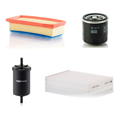 Kit Filtros Renault Kangoo 1.6 Sce - Mann Filter