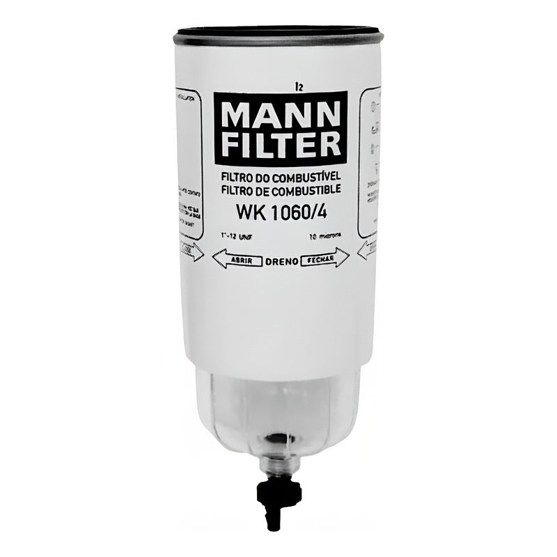 Filtro Combustible Wk 1060/4 Mann Filter Línea Pesada