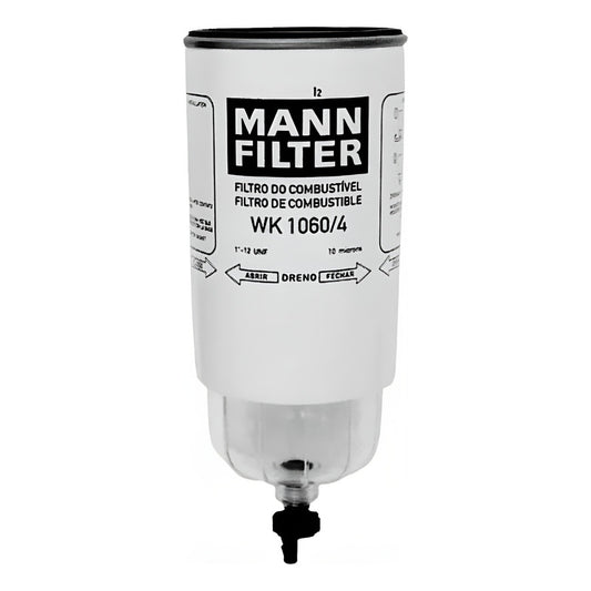 Filtro Combustible Wk 1060/4 Mann Filter Línea Pesada