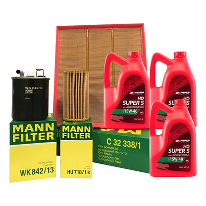 Kit De Filtros Sprinter Cdi 311 313 413 + Puma | Mann Filter