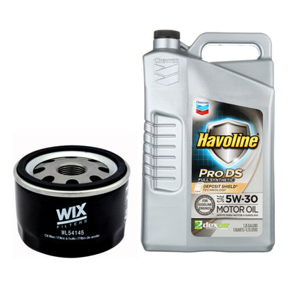Filtro Y Aceite Texaco 5w30 X4lts - Renault K4m