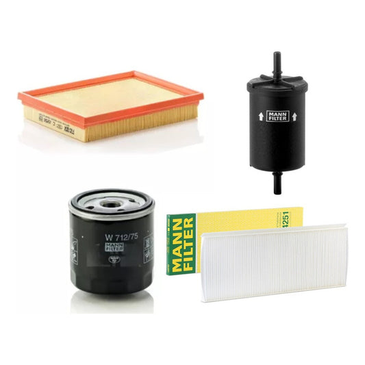 Kit De Filtros Chevrolet Corsa 1.4 Mann Filter