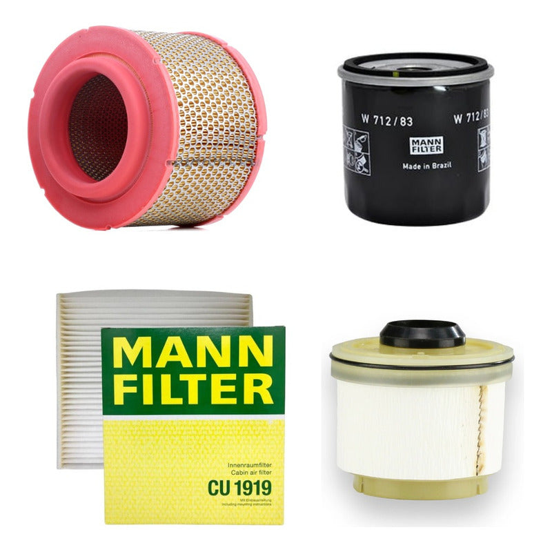 Kit Filtros Toyota Hilux 3.0 - Mann Filter