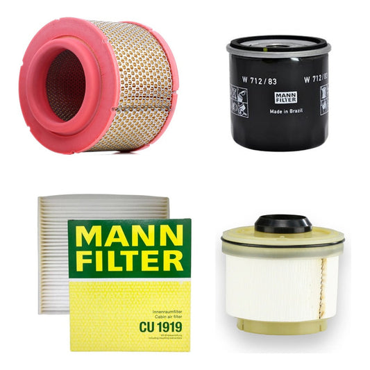 Kit Filtros Toyota Hilux 3.0 - Mann Filter