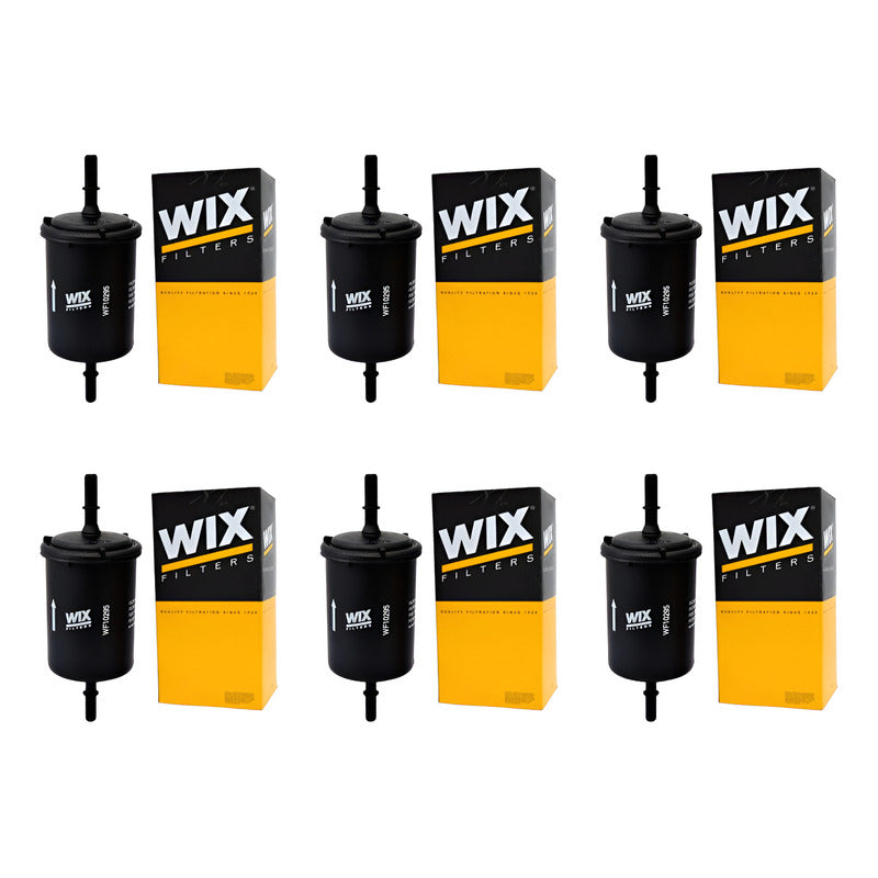 X6 Filtros Combustible Suzuki Fun 1.0 1.4 2003 - 2011