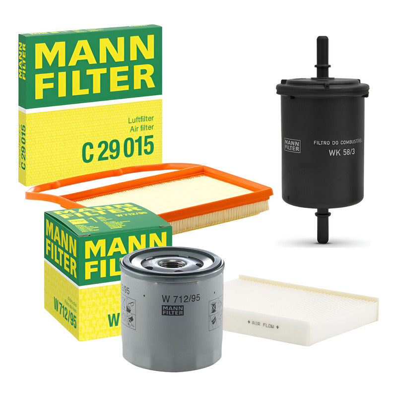 Kit Filtros Mann Filter Vw Up Y Cross 1.0