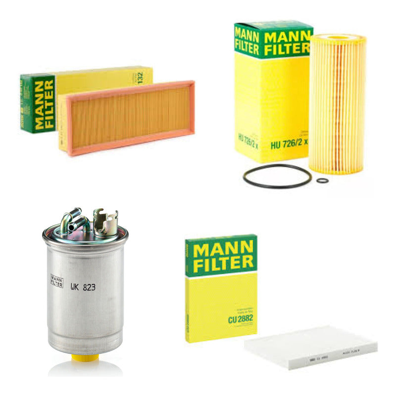 Kit Filtros Polo 1.9 Tdi - Mann Filter