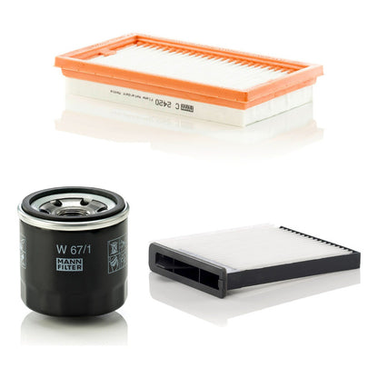 Kit Filtros Nissan Tiida 1.8 - Mann Filter