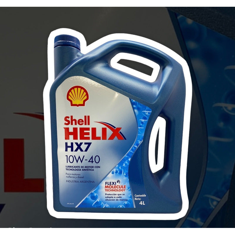Shell Helix Hx7 10w-40 4 L Tecnología Sintética