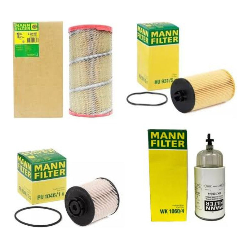 Kit Filtros Accelo (815/915/1016) Hasta 2017 - Mann Filter