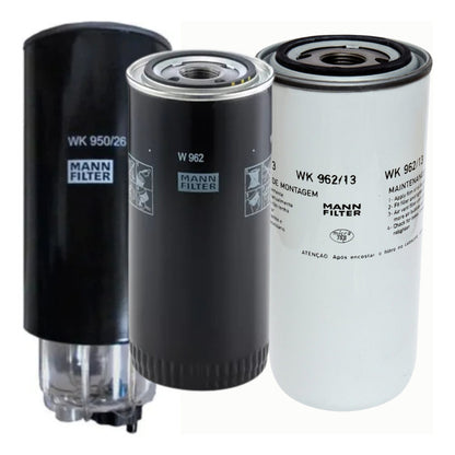 Kit De Filtros Wk 950/26 Wk 962/13 W 962 - Mann Filter