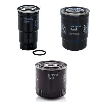 Kit Filtros Nissan Np300 2.5 (yd25) - Mann Filter
