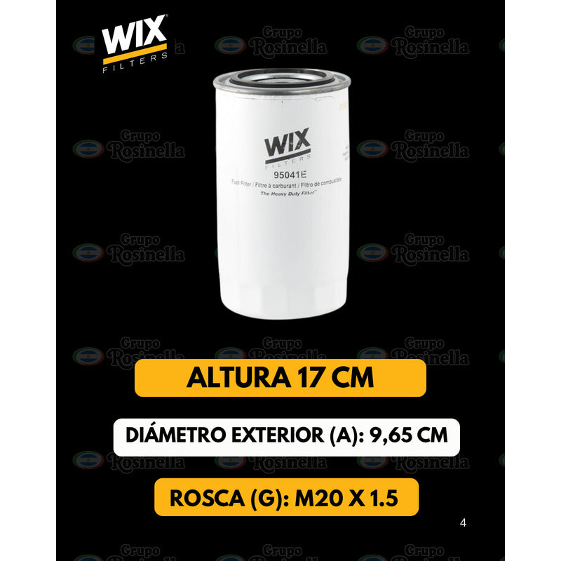Kit Filtros Iveco Tector 170e22 - Wix Filters