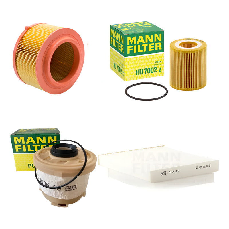 Kit Filtros Ford Ranger 2.2 / 3.2 - Mann Wix