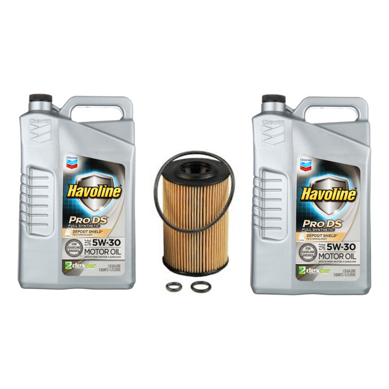 Filtro Y Aceite Texaco 5w30 X4lts - Amarok